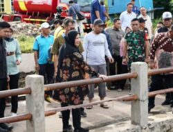 Atasi Banjir, Wali Kota Eva Dwiana Soroti Bangunan di Atas Drainase dan Perbaikan Talud Jebol