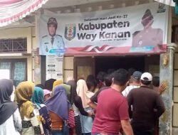 Pemerintah Salurkan Sembako di Blambangan Umpu, Lurah Harap Bermanfaat untuk Kebutuhan Pokok