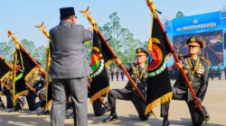 Kapolda Lampung Irjen Pol Helfi Assegaf Terima Penghargaan Nugraha Sakanti pada HUT Bhayangkara ke-80