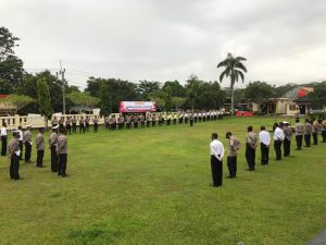 Empat Personil Berprestasi Terima Penghargaan Dari Kapolres Way Kanan