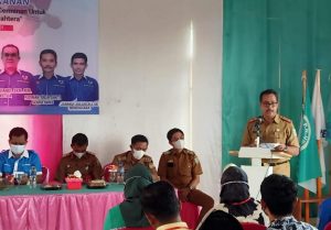 Asisten I Setdakab Hadiri RAPIMDA DPD KNPI Kabupaten Way Kanan Tahun 2021