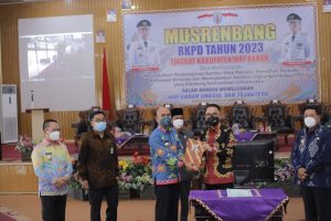 Bupati Raden Adipati Surya Hadiri Musrenbang  RKPD Tahun 2023 Tingkat Kabupaten Way Kanan