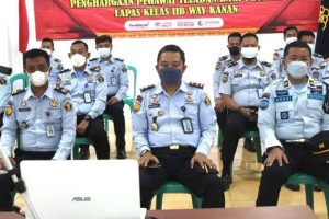 Pegawai Lapas Kelas IIB Way Kanan ikuti Webinar Teknologi Informasi Transformasi Digital, Syarpani: Pemasyarakatan Semakin PASTI Melayani