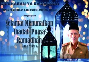 Ucapan Dinas Pendidikan Kusen, S.PD, MM Selamat Bulan Suci Ramadhan 1443 H