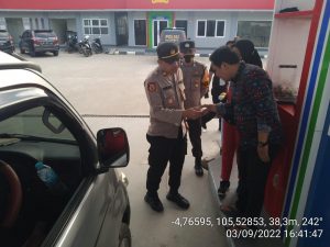 Kapolsek Sebutih Banyak Melaksanakan Giat Pengamanan Pasca Kenaikan Harga BBM