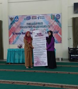 Komunitas Odapus Lampung Sosialisasi Tentang Lupus di SMA Negeri 14 Bandar Lampung