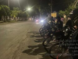 Antisipasi Geng Motor, Tawuran dan C3, Polda Lampung Gencar Lakukan Patroli