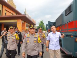 Cek Rantis, Kapolda Lampung : Seluruh Rantis Siap Dukung Pengamanan Pemilu