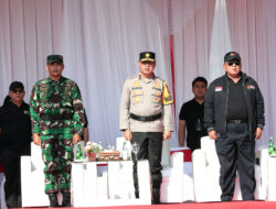 Gubernur Arinal Hadiri Apel Siaga Pengawasan Masa Tenang dan Pemungutan Penghitungan Suara pada Pemilu 2024