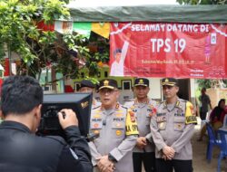 Pemungutan Suara Ulang di 6 TPS Berjalan Aman dan Kondusif, Kapolda Lampung : Berkat Kerja Keras Seluruh Pihak