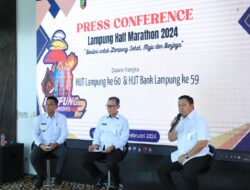 Sekdaprov Fahrizal Luncurkan Lampung Half Marathon 2024, Pendaftaran secara Online Dibuka Hari Ini