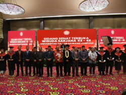Ketua DPRD Lampung Hadiri Wisuda Sarjana ke-46 UTB Lampung