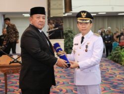 Gubernur Arinal Lantik dan Ambil Sumpah Jabatan Marindo Kurniawan sebagai Penjabat Bupati Pringsewu
