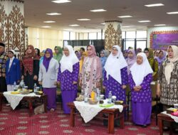 Ibu Riana Sari Arinal Hadiri Pelantikan dan Rakerwil Wanita Islam Provinsi Lampung dan Yayasan Pendidikan Bakti Wanita Islam Perwakilan Lampung