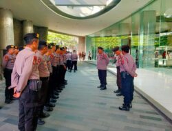 Polda Lampung Amankan Rapat Pleno Tingkat Provinsi