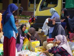 Sukses Diserbu Warga, 15 Ton Beras-750 Kg Telur Ayam Pasar Murah Polda Lampung Ludes