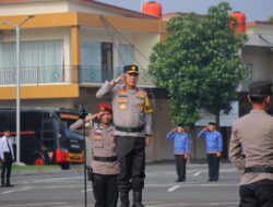 Wakapolda Lampung Pimpin Upacara Kesadaran Nasional