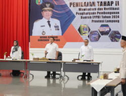 Gubernur Lampung Arinal Djunaidi Verifikasi Tahap II Penghargaan Pembangunan Daerah