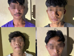 4 Pemuda Pengguna Tembakau Sintetis Di Bandar Lampung Terjaring Patroli Hunting Polisi