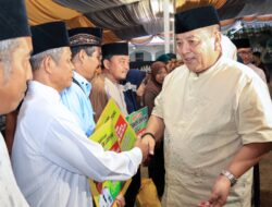 Safari Ramadan di Lampung Utara, Gubernur Arinal Beri Santunan Anak Yatim dan Bantuan untuk Masjid Serta Ajak Masyarakat Dukung Pembangunan Daerah