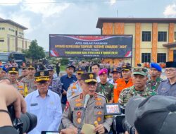 Pimpin Apel Gelar Pasukan Operasi Ketupat Krakatau 2024, Kapolda Lampung Ajak Masyarakat Mudik Lebih Awal