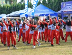 Sekdaprov Fahrizal Buka Peringatan Harkonas dan Bazar UMKM Sekaligus Perayaan Hari Jadi Provinsi Lampung ke-60 dengan Dimeriahkan Senam Bersama