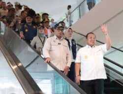 Gubernur Arinal Dampingi Menhub dan Menko PMK Tinjau Arus Balik Idul Fitri 1445H