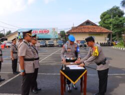 Kapolresta Bandar Lampung Pimpin Sertijab 6 Kapolsek dan 2 Kasat