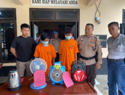 Polsek Kemiling Ringkus Kawanan Spesialis Bobol Sekolah dan Rumah Kosong di Bandar Lampung
