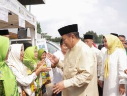 Gubernur Arinal Djunaidi Hadiri Pengajian Akbar dan Berikan Sejumlah Bantuan di Kabupaten Lampung Utara