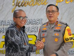 Kapolda Sambut Hangat Kunker Pj Gubernur Lampung