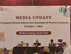 Kinerja Industri Jasa Keuangan Provinsi Lampung Terjaga,  OJK Lampung Optimis Tren Positif Terus Berlanjut