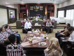 Pj. Gubernur Samsudin Menerima Kunjungan Mahasiswa yang Tergabung dalam KAMMI, Diskusi Soal Pembangunan dan Pengembangan Pendidikan di Lampung