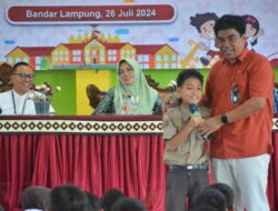 Peringati Hari Anak Nasional 2024, OJK Provinsi Lampung Edukasi Pelajar Tentang Cerdas Keuangan