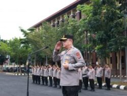 Pimpin Apel Pagi, Kapolda Himbau Peka Terhadap Situasi Pilkada 2024