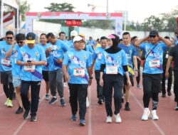 Pj. Gubernur Samsudin Lepas 1.700 Peserta Pemuda Run dalam Rangka HUT RI ke-79 dan HUT KNPI ke-51