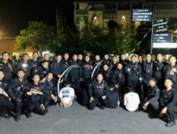 Bubarkan Aksi Tawuran, Polisi di Bandar Lampung Amankan 4 Remaja Berikut 4 buah Sajam