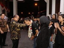 Pj. Gubernur Samsudin Sambut Tim Paduan Suara THLC, Sukses Raih Gold Award Pada Kompetisi Paduan Suara Internasional di Singapura