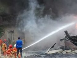 Korsleting Listrik Diduga Jadi Penyebab Kebakaran Hebat di Gudang BBM Bandar Lampung