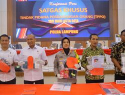 Program Asta Cita: Polda Lampung Amankan 15 Pelaku Perdagangan Orang