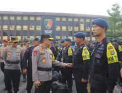 Polda Lampung Kerahkan 1.229 Personel untuk Amankan Pilkada Serentak 2024