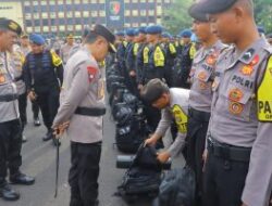 Kapolda Lampung Tegaskan Larangan Anggota Bawa Senpi di TPS Saat Pengamanan Pungut Suara Pilkada 2024