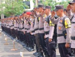 502 Personel Polresta Bandar Lampung Digeser Jaga 1.433 TPS Pilkada Serentak 2024