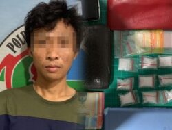 Pengangguran di Bandar Lampung Ditangkap Saat Akan Transaksi Sabu
