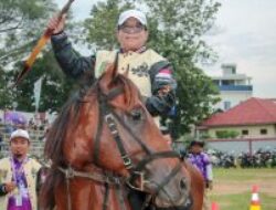 Pj. Gubernur Lampung Samsudin Buka Kejuaraan Nasional Panahan Berkuda Piala Gubernur 2024