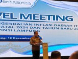 Jelang Libur Natal dan Tahun Baru, TPID Provinsi Lampung Pastikan Inflasi Terjaga
