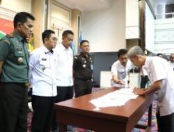 Pj. Sekdaprov Buka Rakor Swasembada Pangan Provinsi Lampung