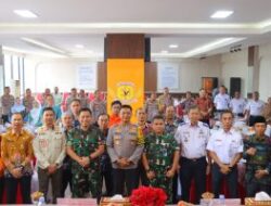 Amankan Nataru, Polresta Bandar Lampung Gelar Rapat Lintas Sektoral