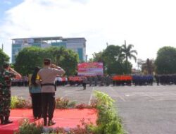 Ratusan Personel Gabungan Siap Amankan Natal dan Tahun Baru 2025 di Kota Bandar Lampung