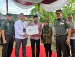 Semangat Hari Juang TNI, YBM PLN Gandeng Korem 043 Garuda Hitam Salurkan Program Bedah Rumah